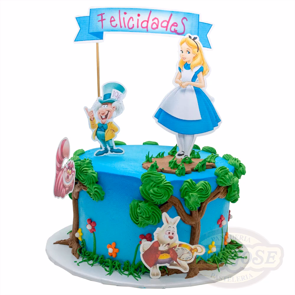 ¿Cómo se llaman los postres de Alicia en el país de las maravillas?