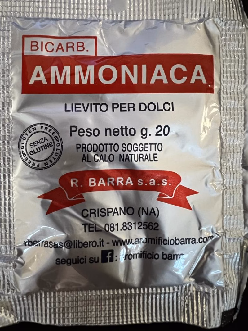 ¿Para qué sirve el amoniaco en la repostería?