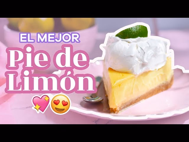 ¿Qué tipo de harina lleva el lemon pie?