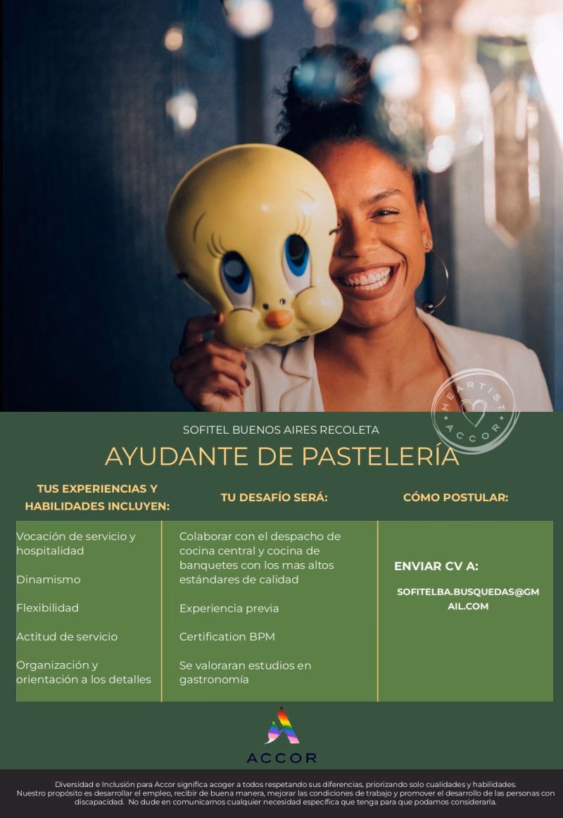 ¿Cuánto cobra un ayudante de pastelería en Argentina?