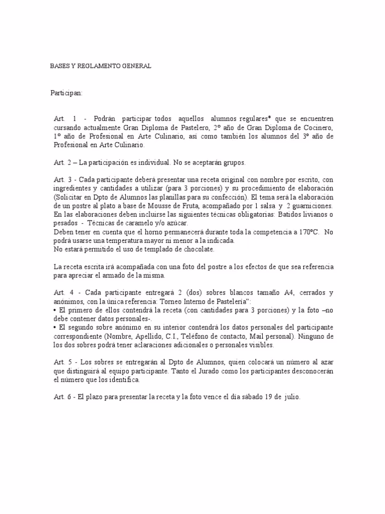 ¿Qué tan competitivo es un pastelero?
