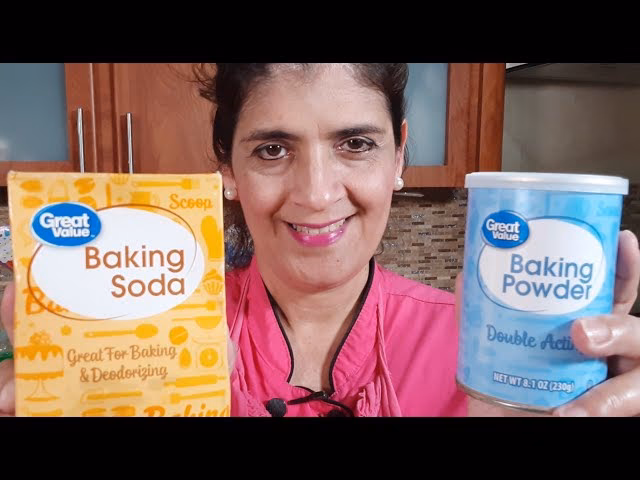 ¿Cómo usar bicarbonato en vez de levadura?