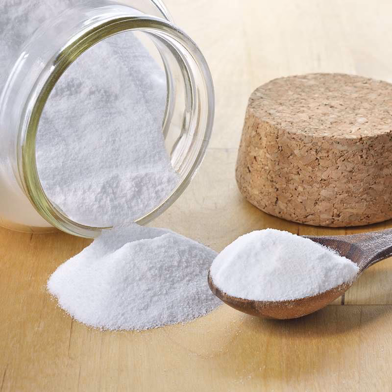 ¿Qué efectos tiene el bicarbonato en repostería?