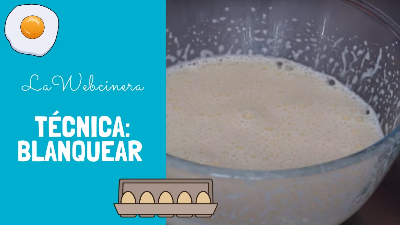 ¿Qué es la técnica de blanquear?