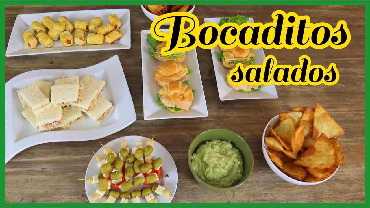 ¿Qué bocaditos se dan en un matrimonio?