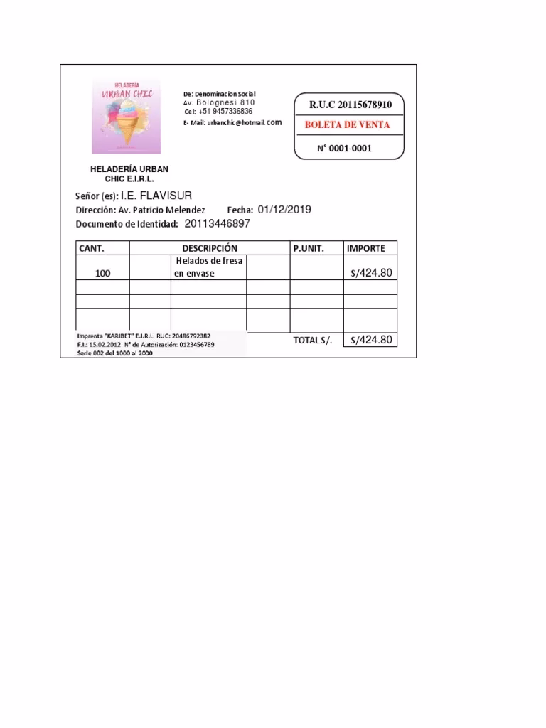 ¿Cómo se emite un recibo de venta?