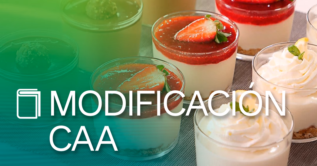 ¿Qué tipo de alimento es según el CAA?