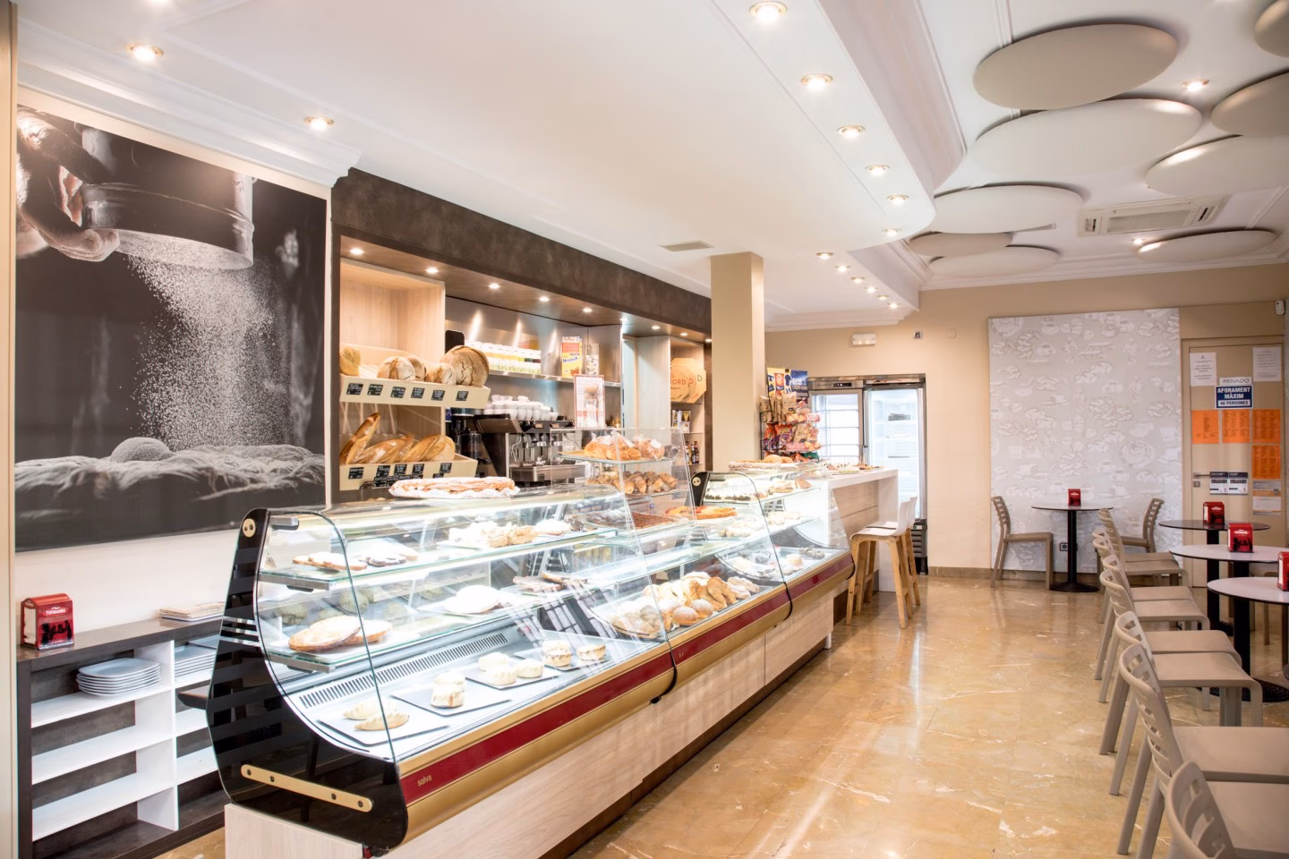 ¿Una cafetería y una panadería son lo mismo?