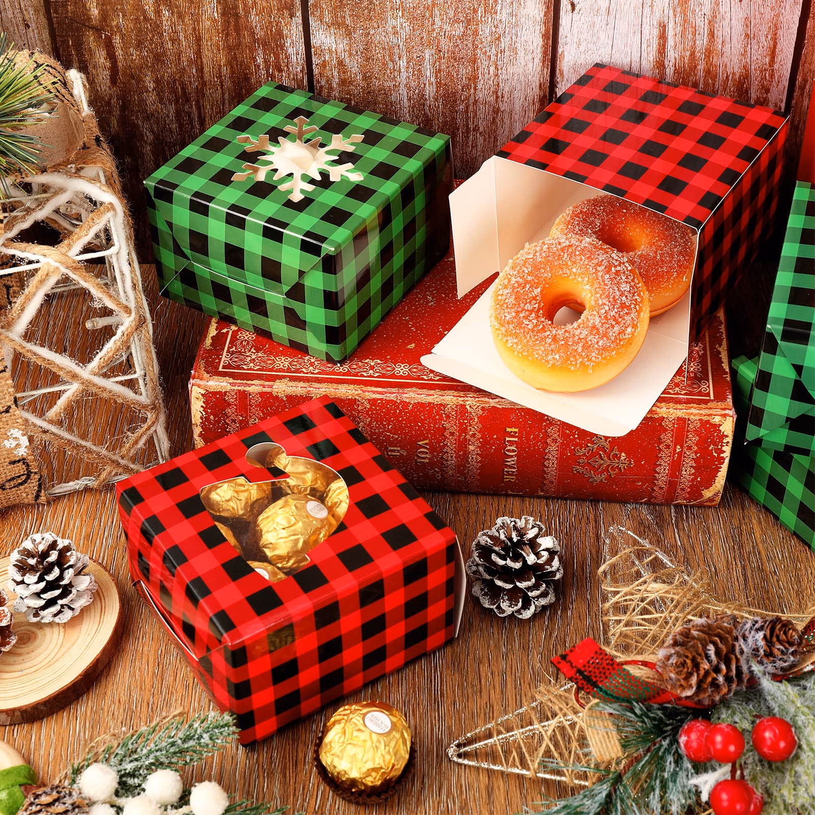 ¿Cuántas cajas navideñas entran en un palet?