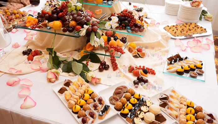 ¿Cuáles son los 3 tipos de catering?