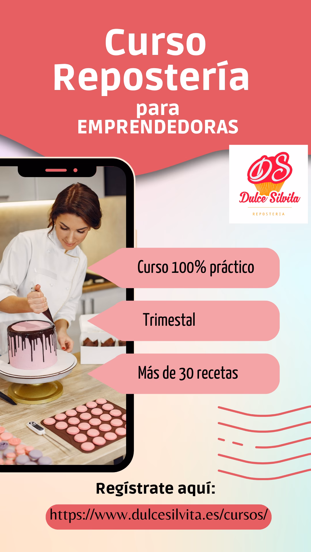 ¿Cuánto cuesta una clase de postres Lima?