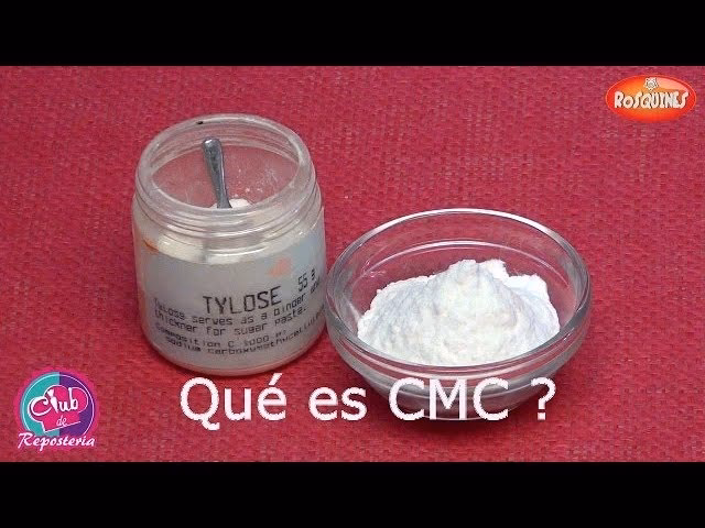 ¿Qué es CMC en el pastel?