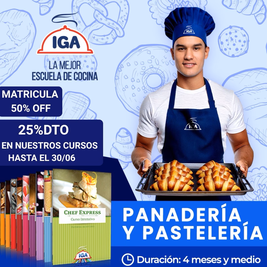 ¿Qué se enseña en un curso de panadería?