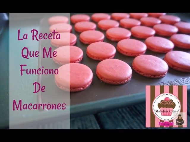 ¿Cuáles son los ingredientes para hacer macarrones dulces?