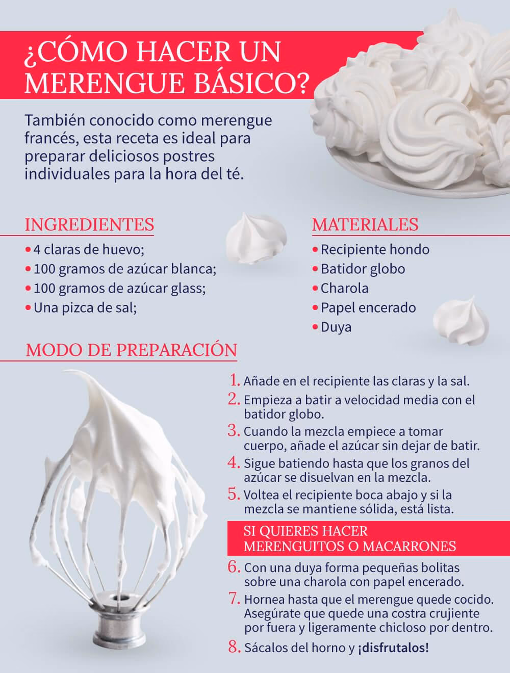 ¿Qué merengue es más firme?