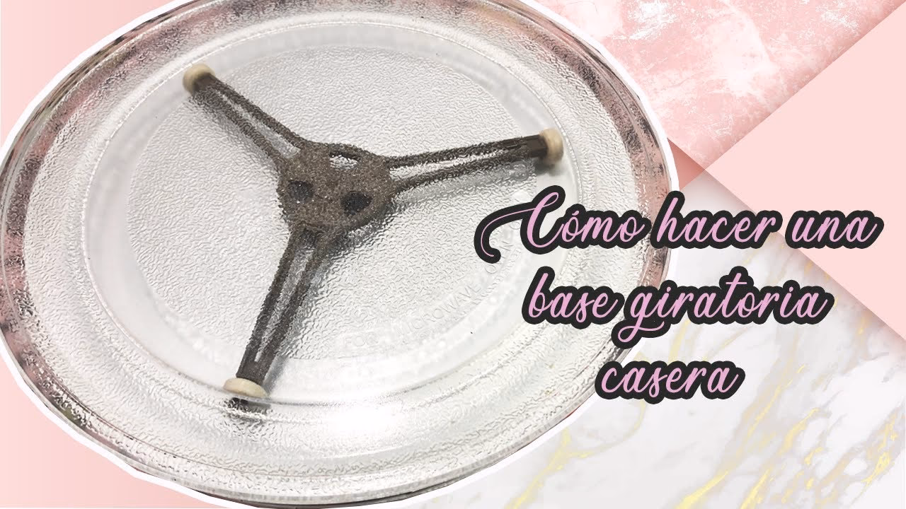 ¿Cómo hacer girar un plato giratorio sin aguja?