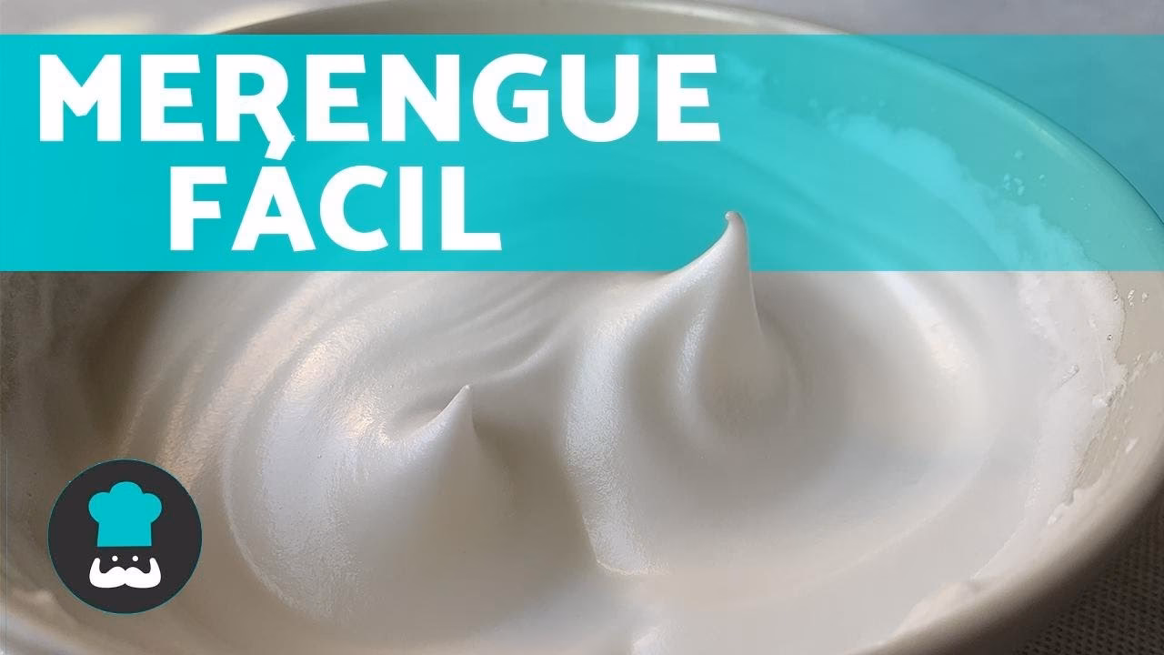 ¿Qué se le puede echar al merengue para que quede duro?
