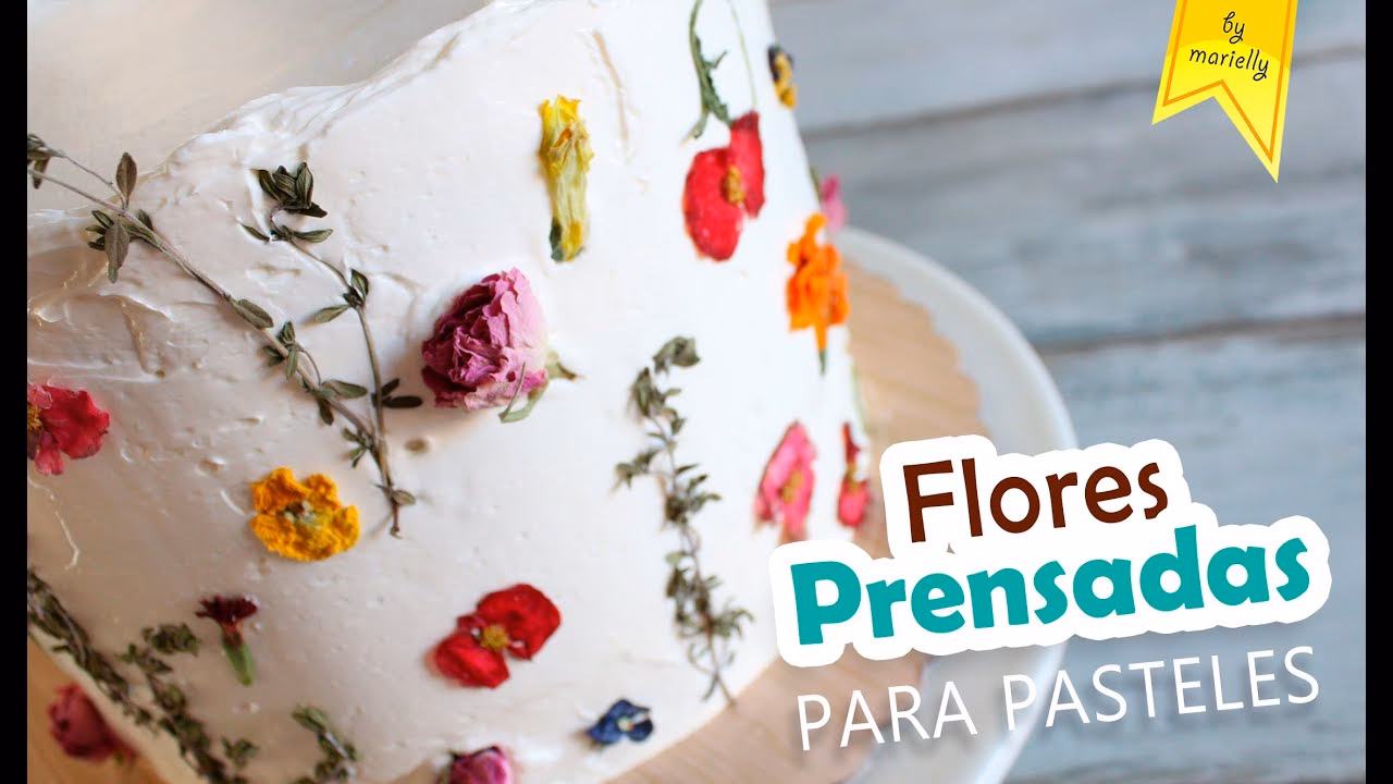 ¿Cómo se llaman las flores para decorar platillos?