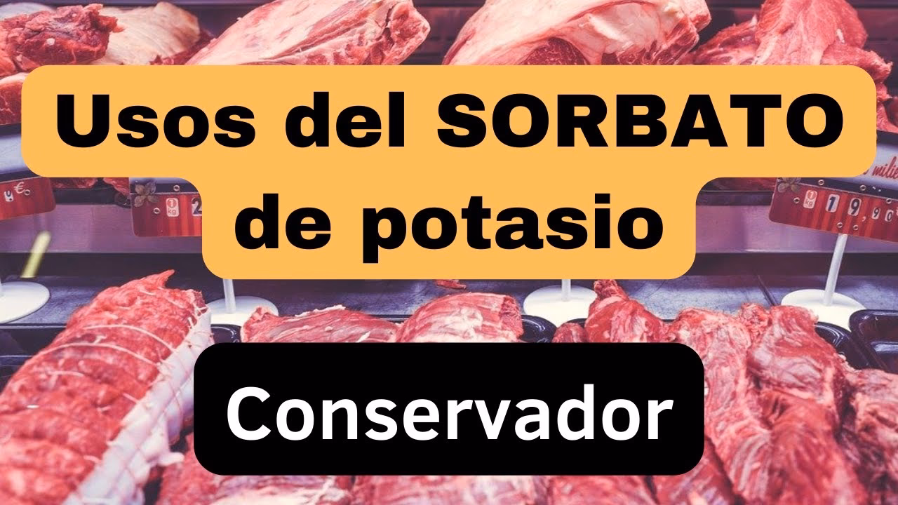 ¿Cómo se debe usar el sorbato de potasio?