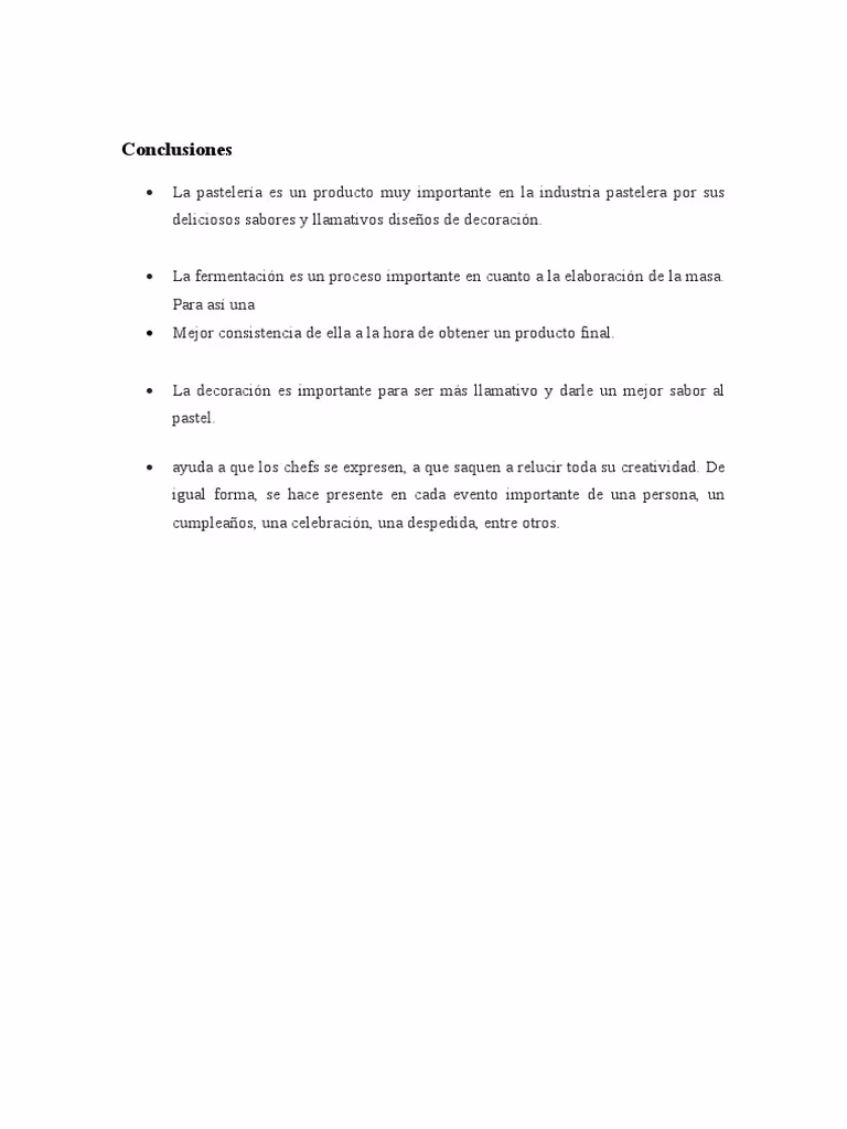 ¿Cuál es la visión de una pastelería para el futuro?