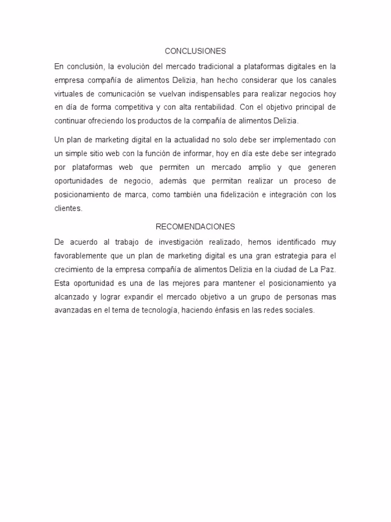 ¿Cómo hacer las conclusiones del estudio de mercado?