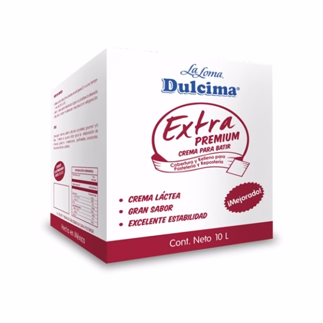 ¿Qué contiene la crema no láctea?