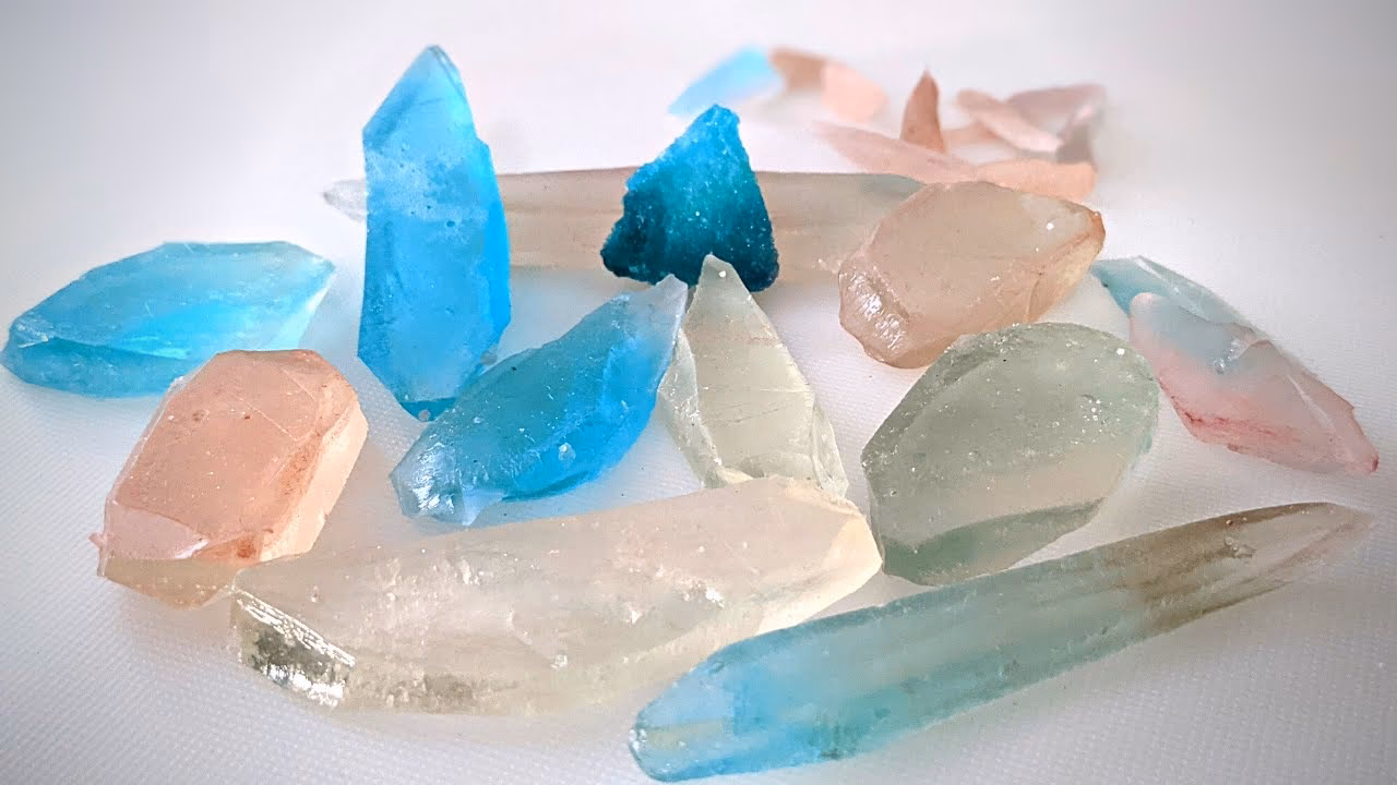 ¿Cómo se hacen los cristales de azúcar?