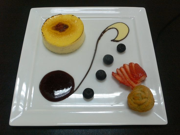 ¿Cómo se llama cuando decoras un plato?