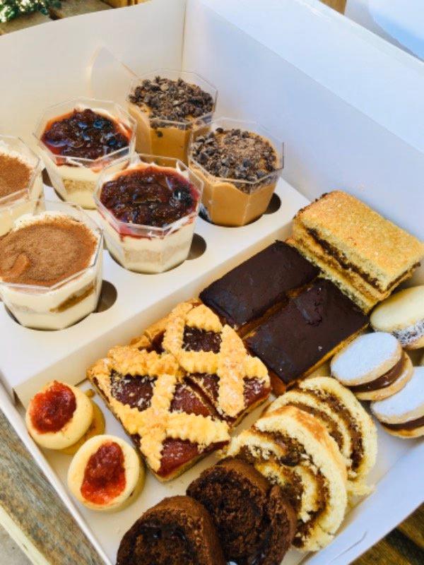 ¿Qué es una caja de degustación de pasteles?