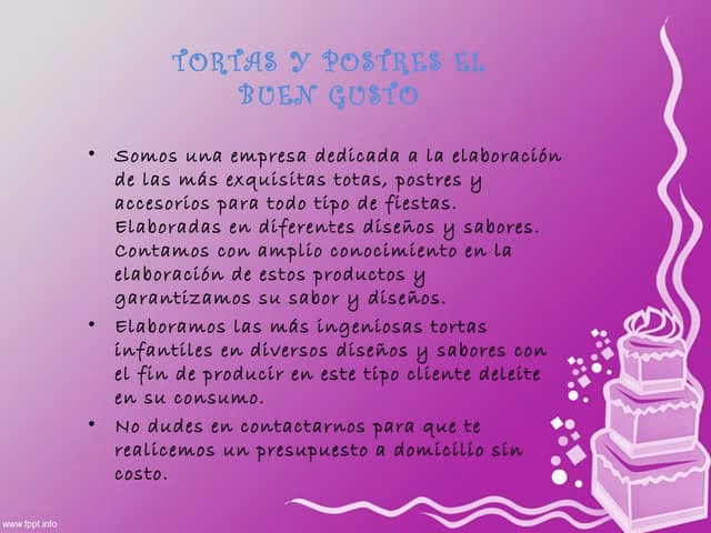 ¿Cuál es la descripción general de una panadería?