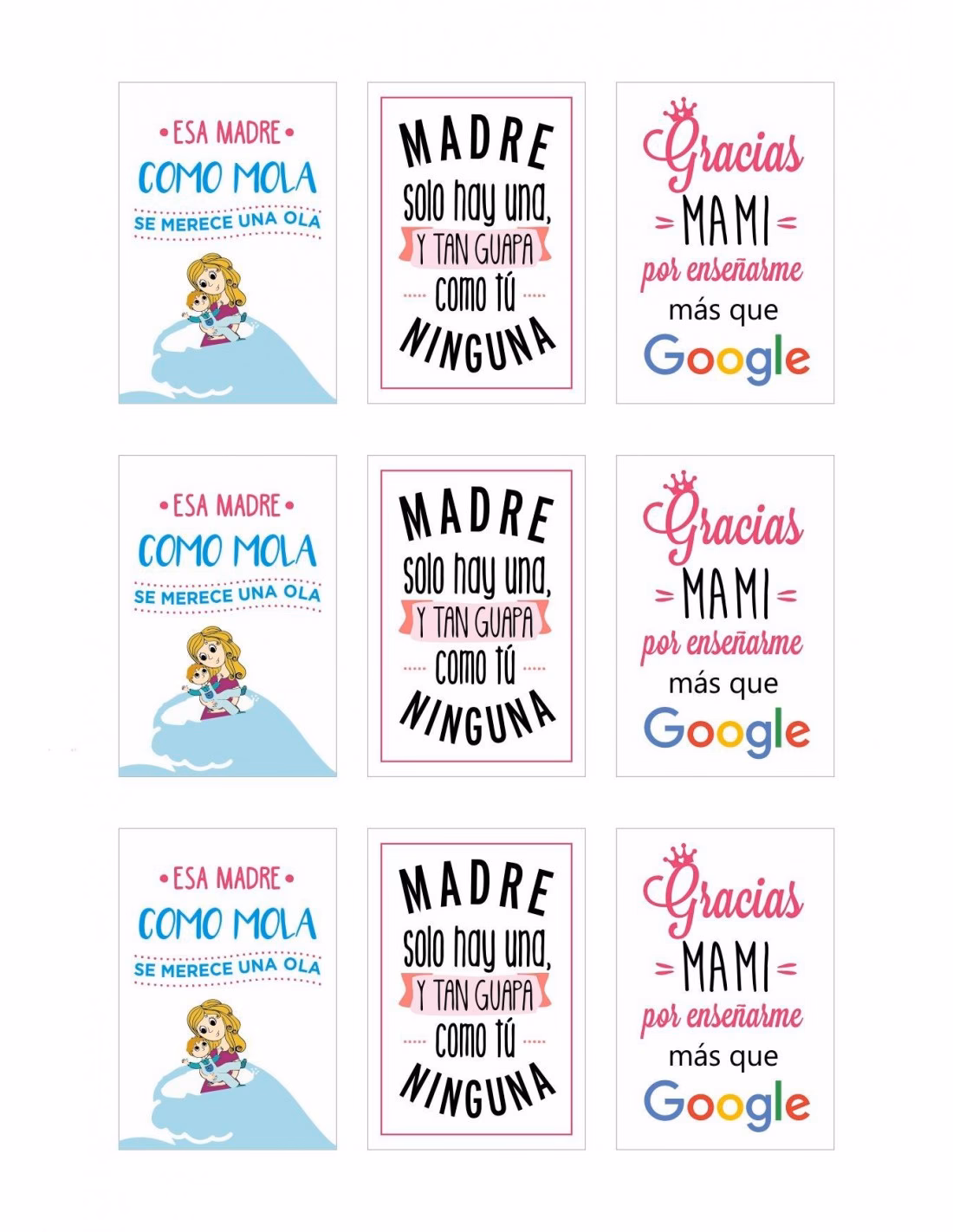 ¿Cuáles son algunas frases celebres para el Día de las Madres?