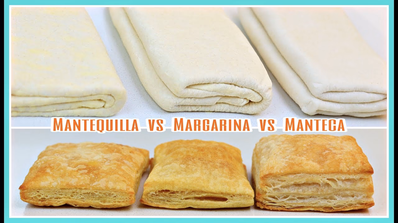 ¿Cuáles son los 3 tipos principales de hojaldre?