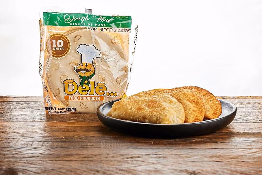 ¿Cuántos discos de empanadas trae un paquete?