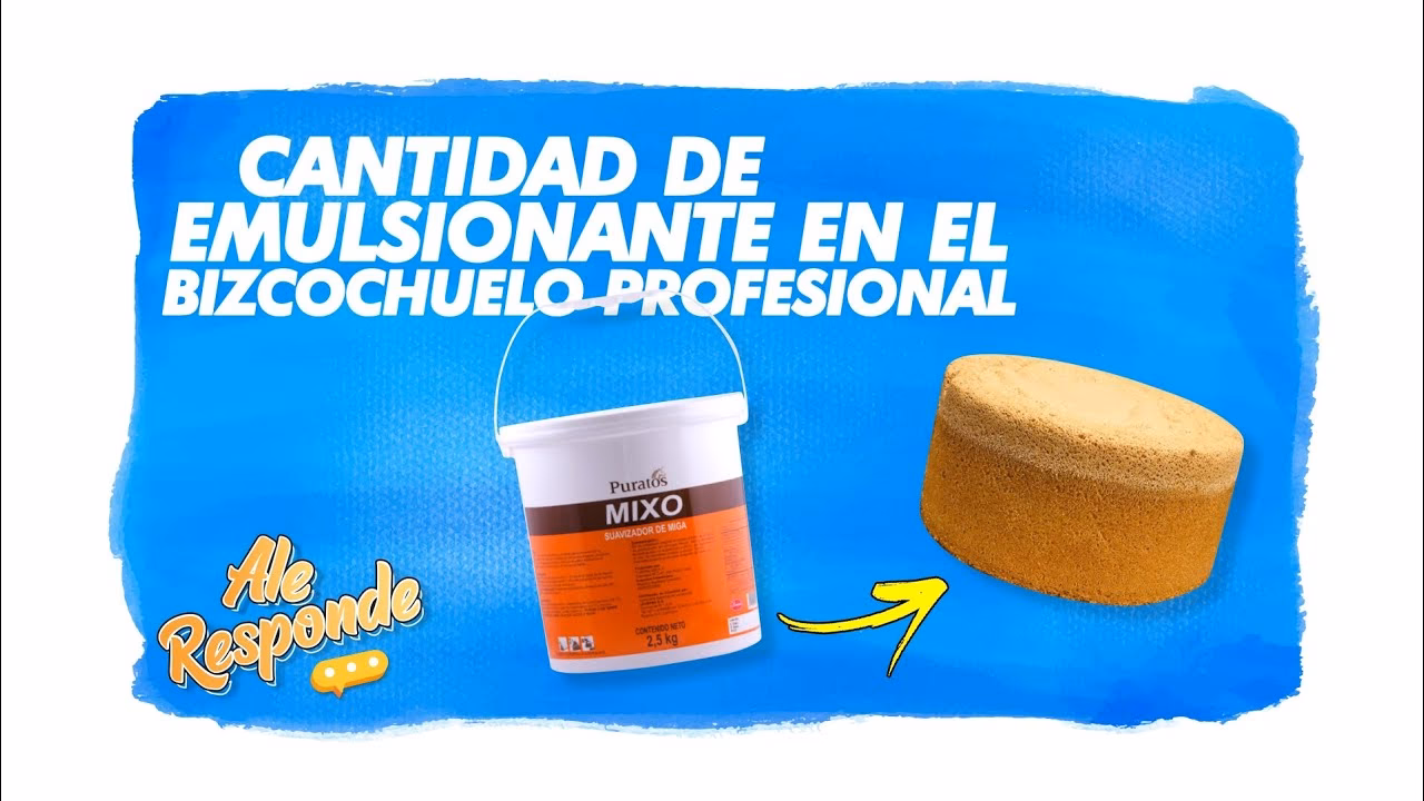 ¿Qué es el emulsionante para repostería?