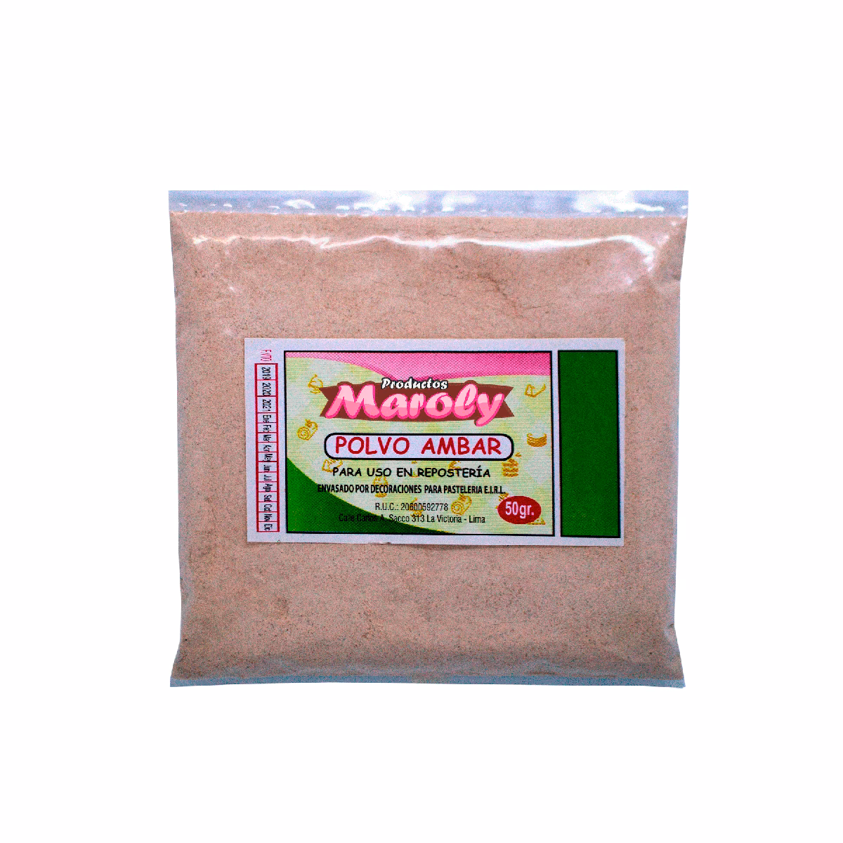 ¿Cómo se le llama al polvo para hornear en inglés?