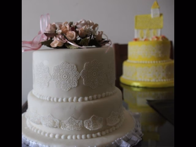 ¿De qué está hecho el encaje comestible?