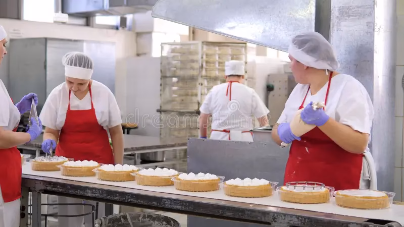 ¿Dónde está la fábrica de pasteles más grande del mundo?