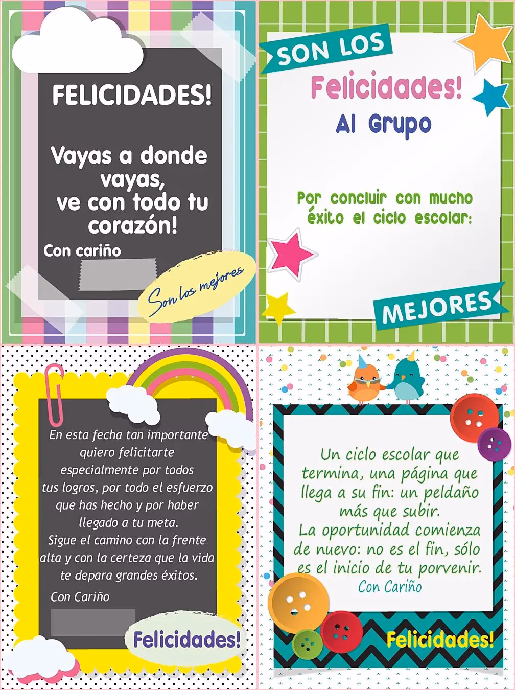 ¿Qué decir en una despedida de curso?