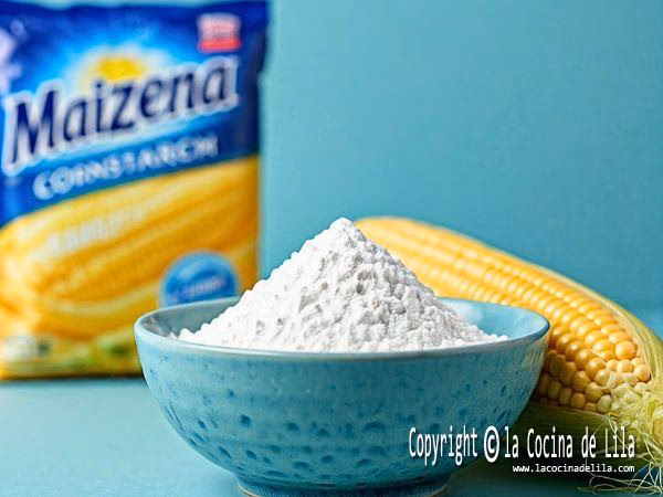 ¿Cuál es la función de la maicena?