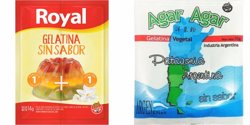 ¿Cuánto de gelatina sin sabor para un litro de leche?