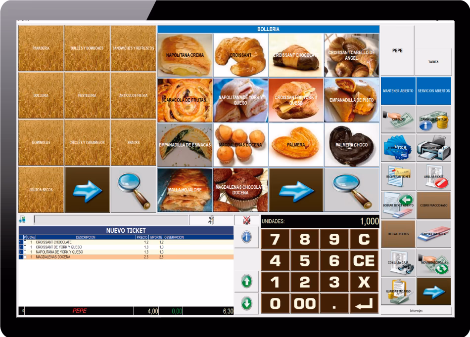 ¿Qué es un sistema de gestión de panadería?