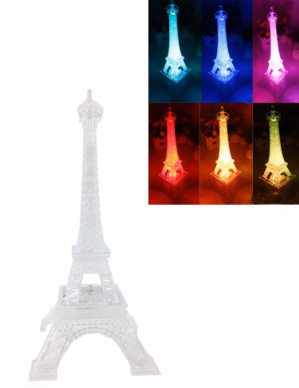¿Cuántas luces se usan para iluminar la Torre Eiffel?