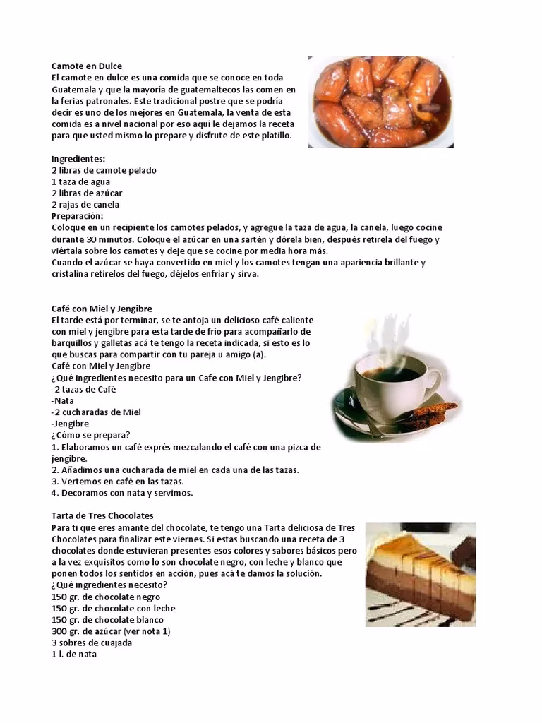 ¿Cuál es el pastel más rico de Guatemala?