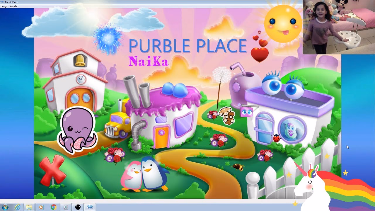 Where can I find the Purble Place game?