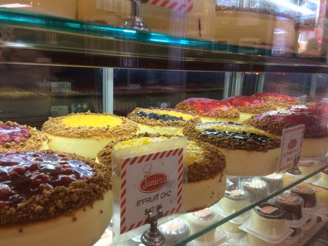 ¿En qué calle está Juniors en Nueva York?