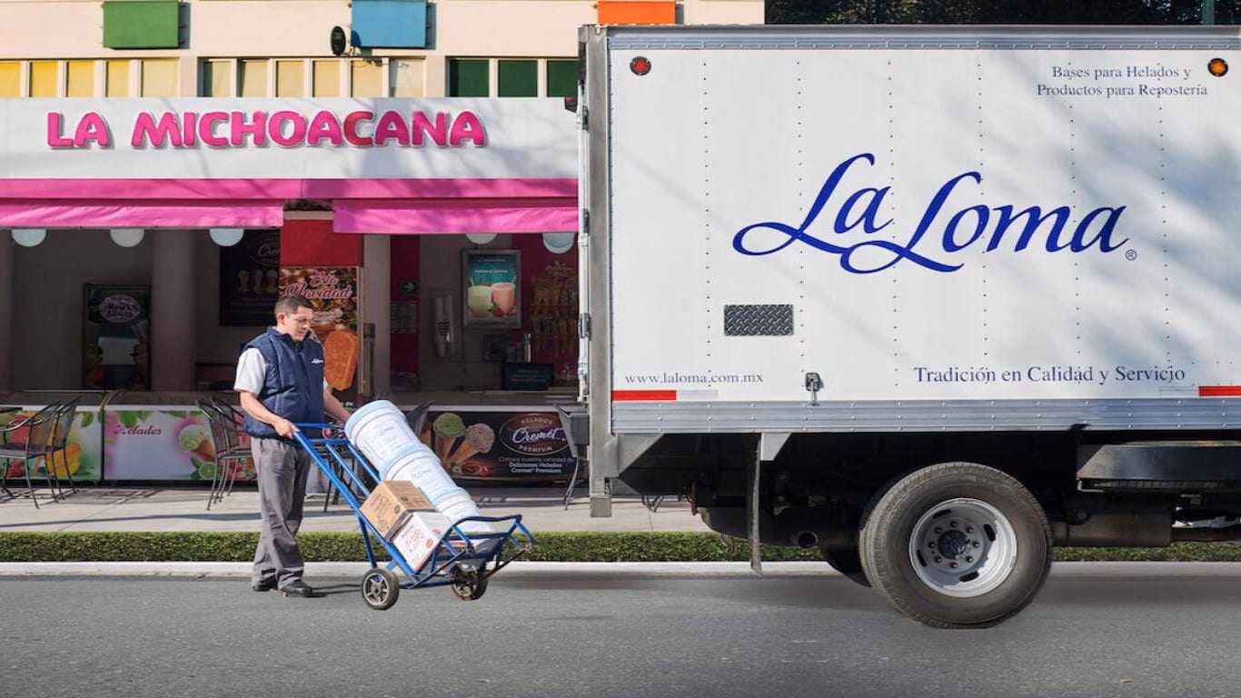 ¿Cuál es el precio de la base para helado La Loma?