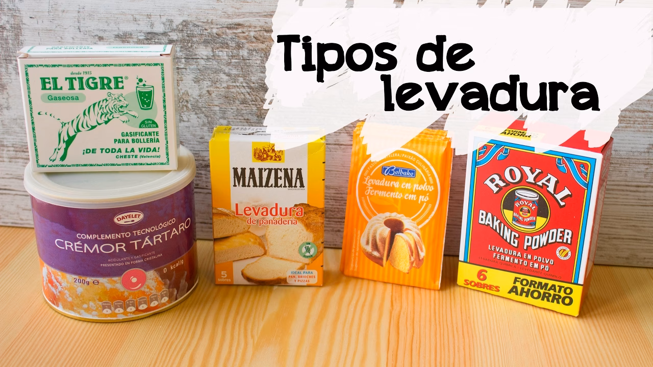 ¿Cuáles son los 3 tipos de levaduras?
