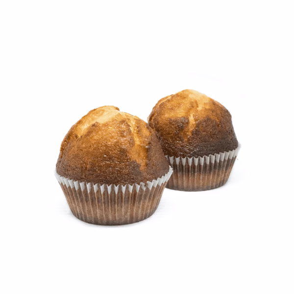 ¿Cuánto pesa una magdalena de panadería?