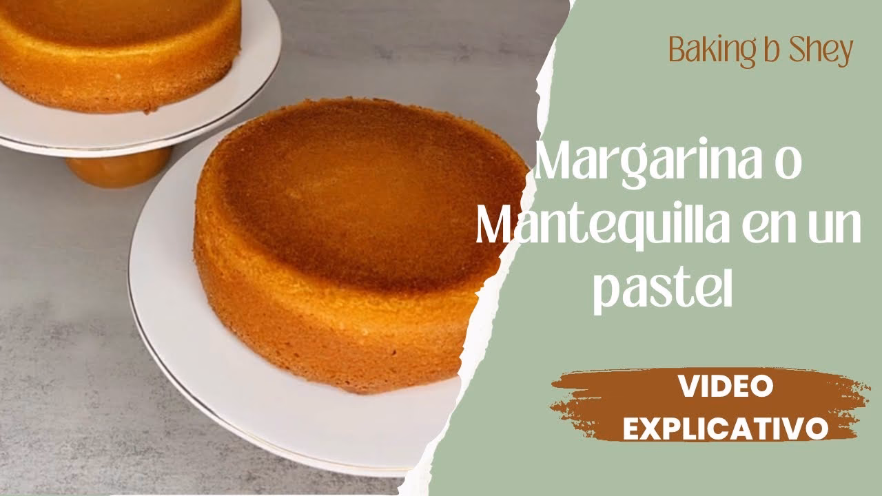 ¿Es mejor la mantequilla o la margarina para la repostería?