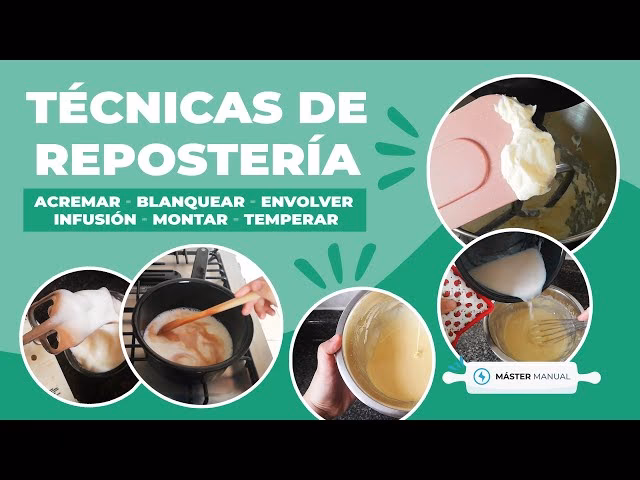 ¿Cuáles son los 4 tipos de cocción?